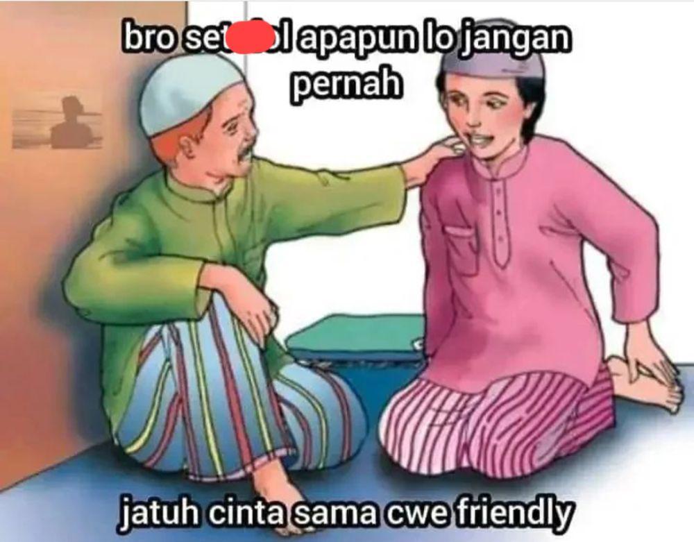 meme kasih saran (instagram.com/recehasik.id)