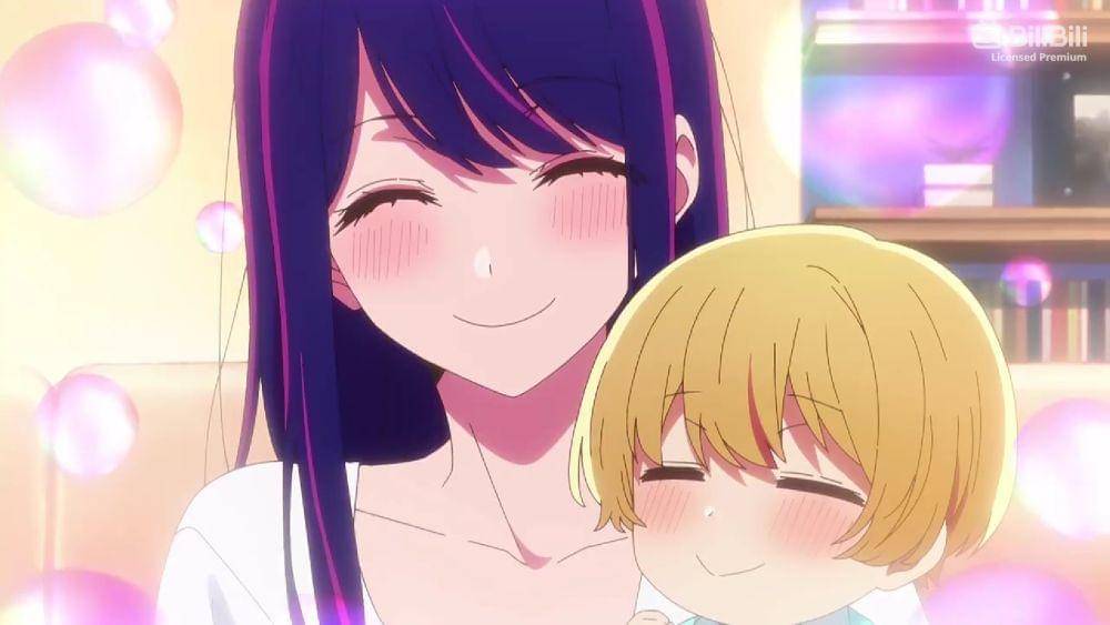 Ai Hoshino dan Aquamarine (dok. Doga Kobo/ Oshi no Ko)