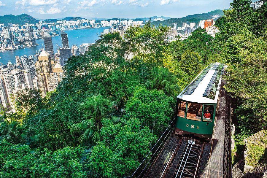 Di Peak Tram & Sky Terrace 428, Hong Kong (Dok. IDN Times)
