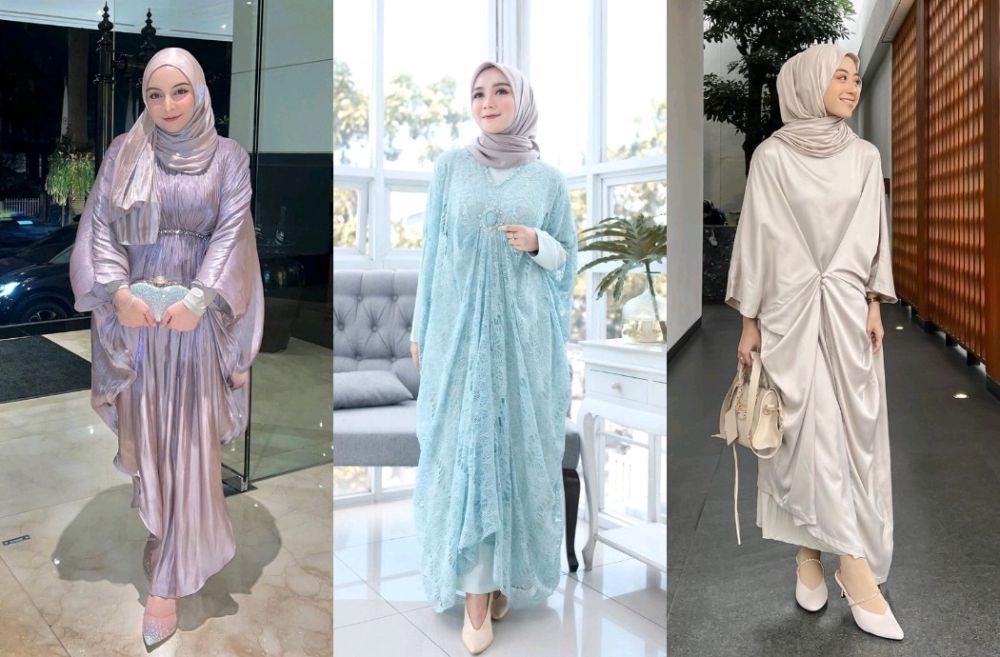 10 Inspirasi Kaftan Lebaran 2023, Model Simpel sampai Mewah!