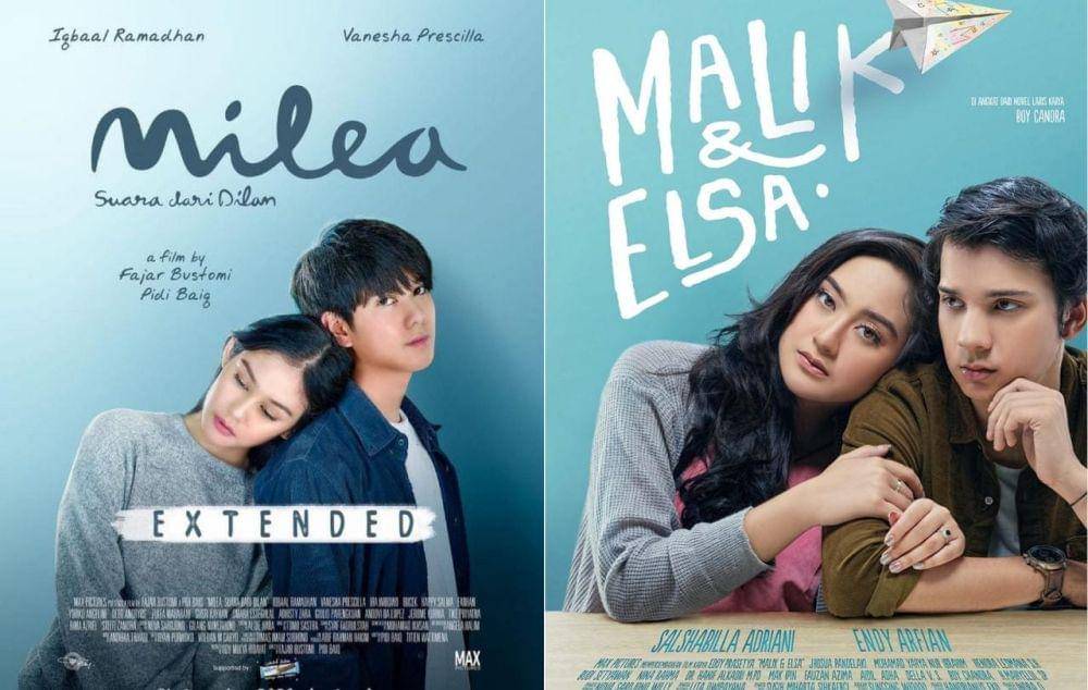 Film Produksi Max Pictures (dok. Max Pictures / Milea Suara Hati Dilan | dok. Max Pictures / Malik dan Elsa)