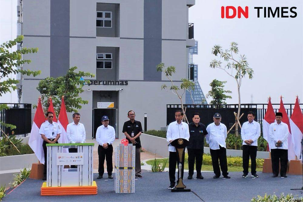 Jokowi Resmikan Hunian Millennial Nempel Stasiun, Mulai Rp200 Juta