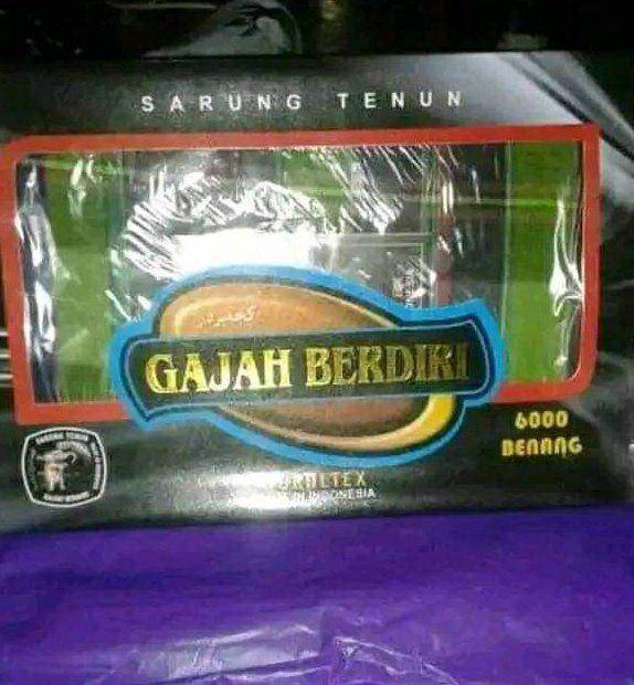 merek sarung bertema gajah (twitter.com/jukihoki)