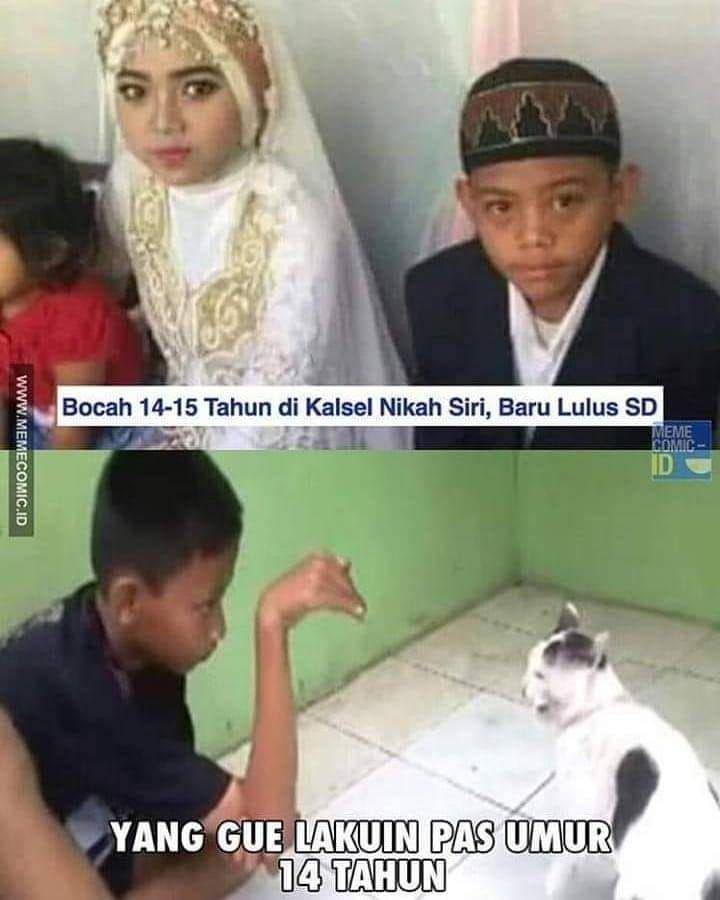 meme aku vs orang lain usia 15 tahun (instagram.com/memecomic.id)