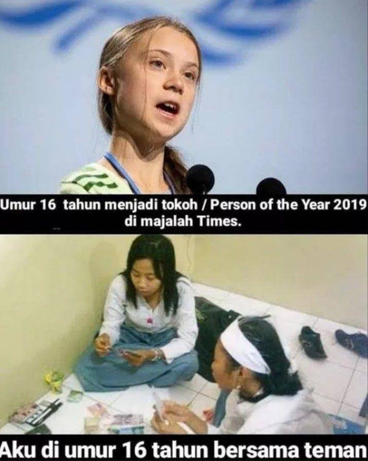 meme aku vs orang lain usia 15 tahun (instagram.com/sejiwatinja)