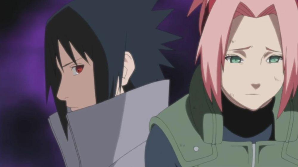 Sasuke dan Sakura (dok. Pierrot/Naruto)