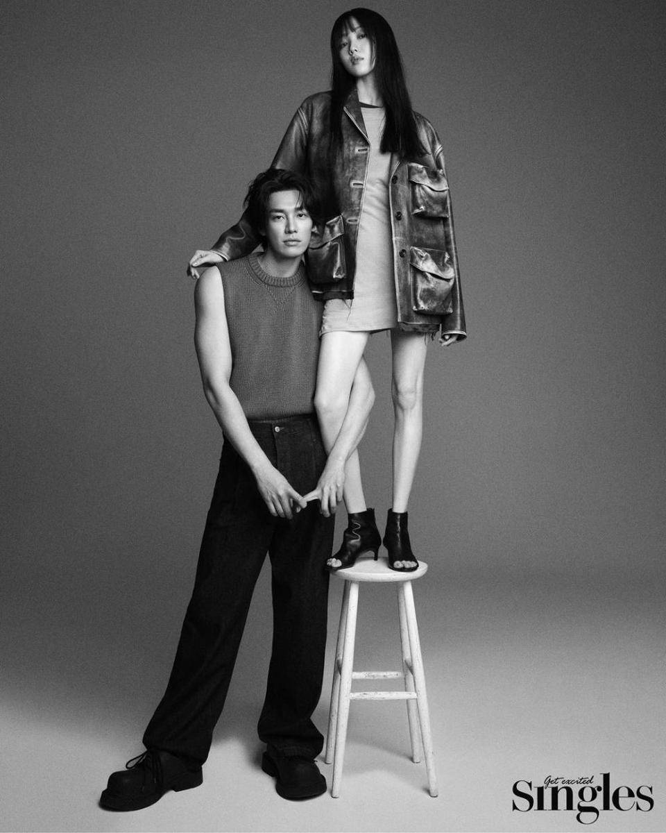 Lee Sung Kyung dan Kim Young Kwang (instagram.com/heybiblee)