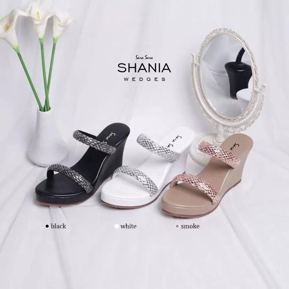 Shania Wedges dari Sara Sara (sarasara.officialstore)