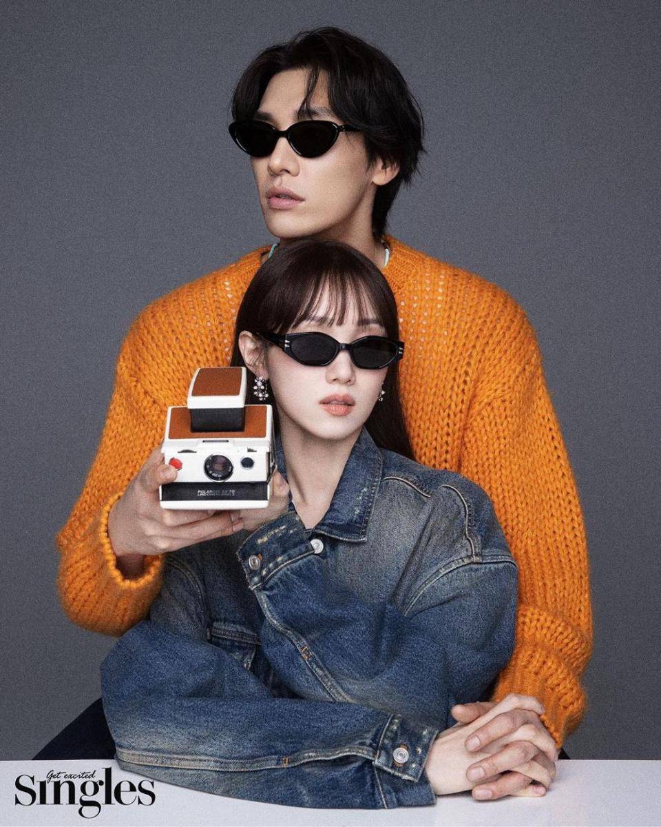 Lee Sung Kyung dan Kim Young Kwang (instagram.com/heybiblee)