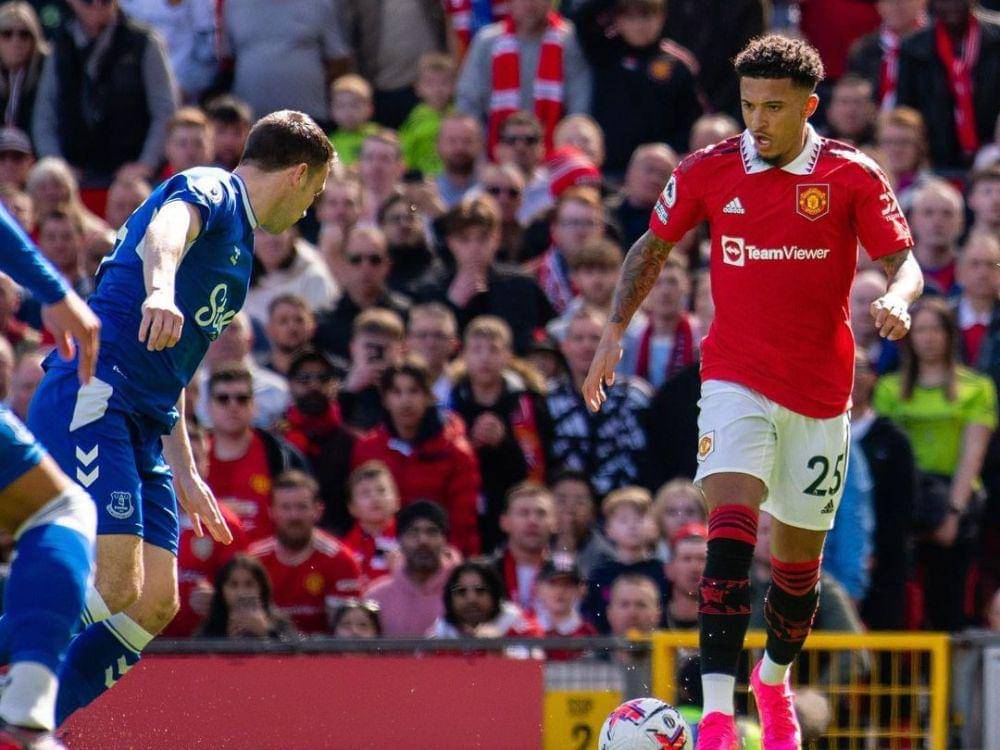 Manchester United saat menghadapi Everton di pekan ke-30 EPL 2022/2023. (instagram.com/manchesterunited)