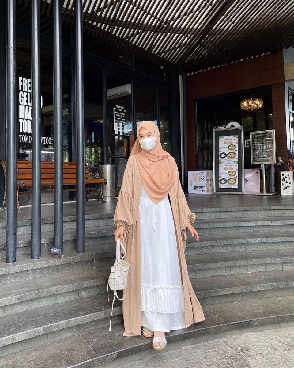 Daily outfit cocok untuk lebaran (Instagram/nonaeff)