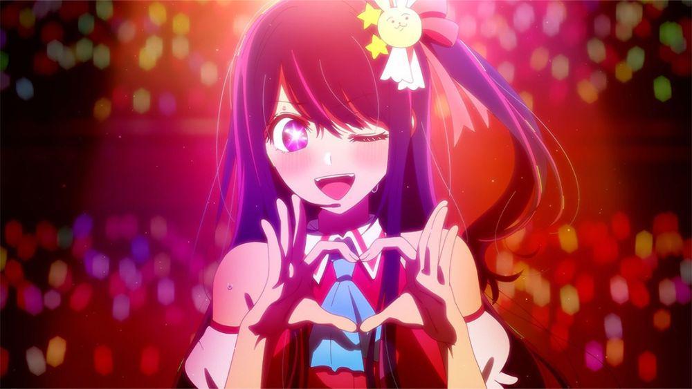 Hoshino Ai di anime Oshi No Ko (dok. Doga Kobo/Oshi No Ko)