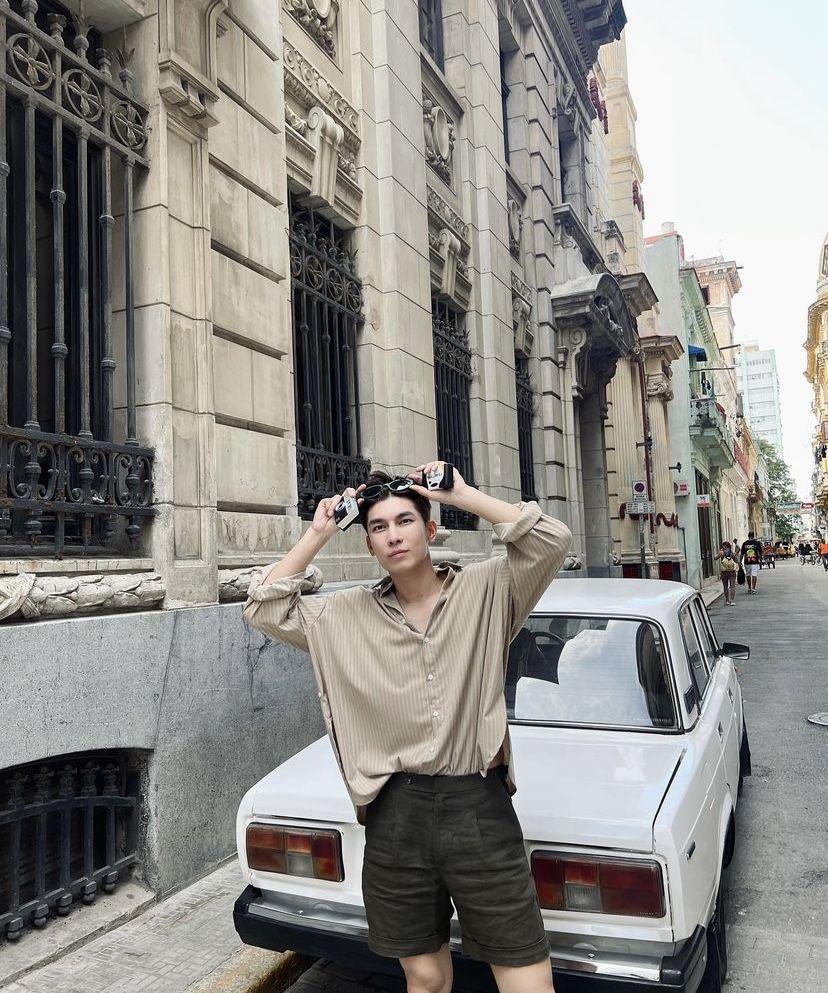 potret liburan Mew Suppasit ke Havana (instagram.com/mewsuppasit)
