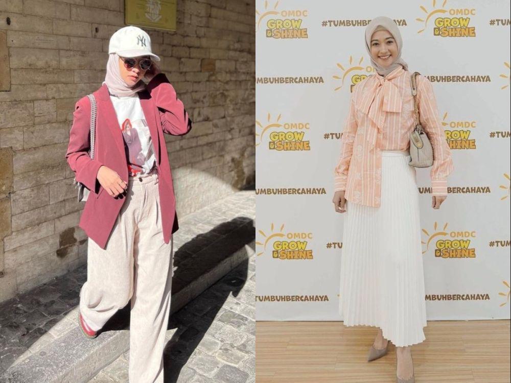 10 Referensi Outfit untuk Bukber ala Poppy Bunga, Tetap Stunning