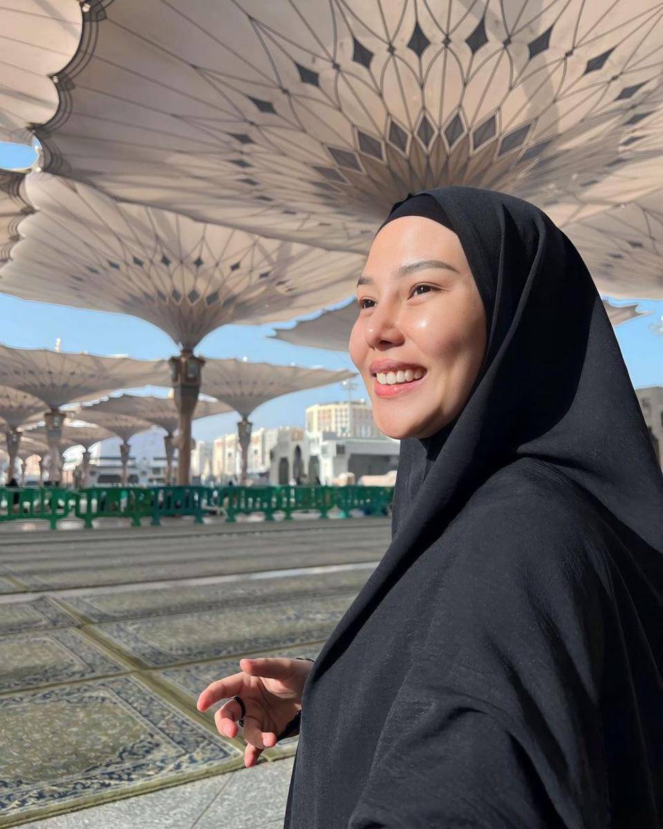 potret Dara Arafah umrah (instagram.com/daraarafah)