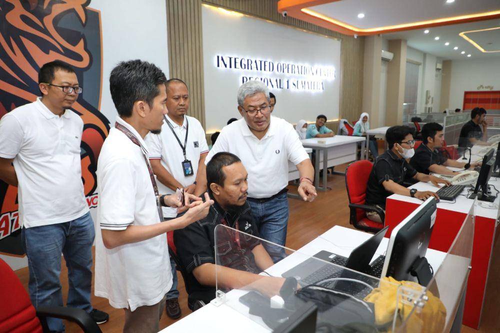 Uji coba kesiapan network & IT infrastructure Telkom (Dok. Telkom)