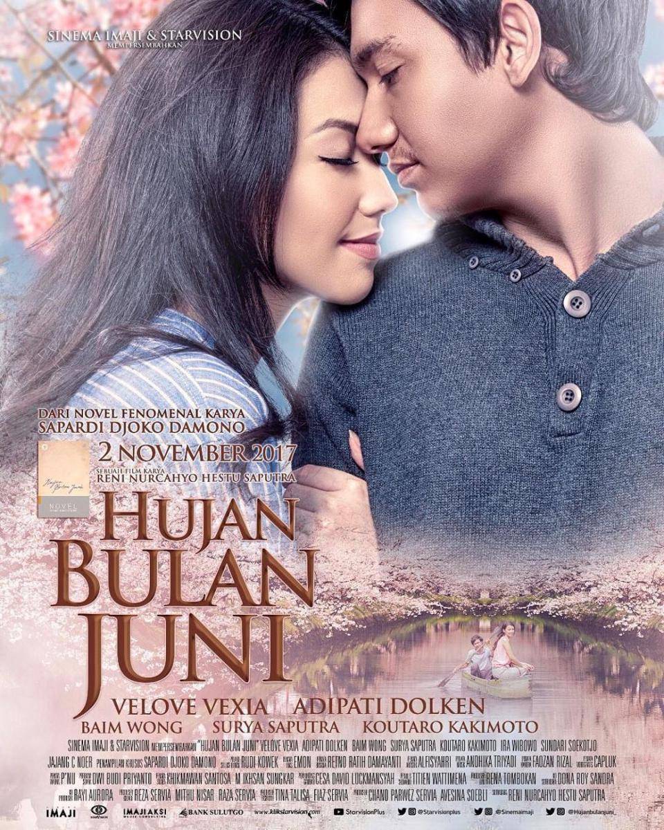 poster film Hujan Bulan Juni (instagram.com/starvision.series)