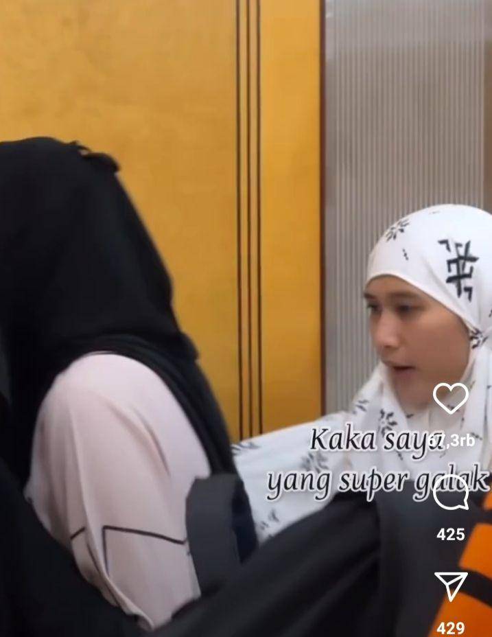 potret Dara Arafah umrah (instagram.com/daraarafah)