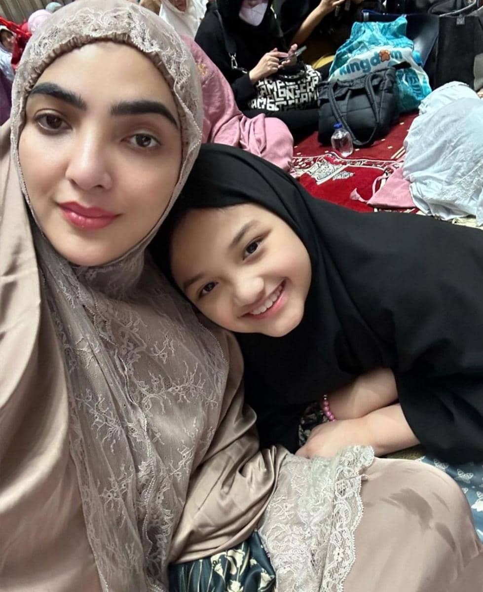 potret keluarga Hermansyah iktikaf (instagram.com/ashanty_ash)