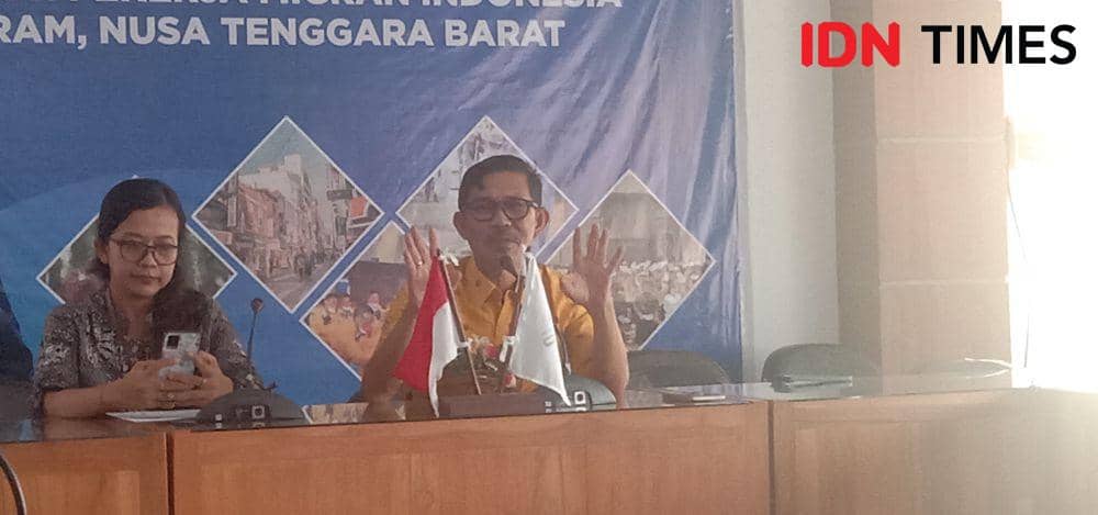 Kepala BP3MI NTB Mangiring Hasoloan Sinaga. (IDN Times/Muhammad Nasir)