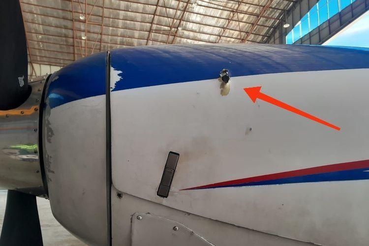Pesawat Asian One Dihujani Peluru Tajam di Beoga Papua Tengah