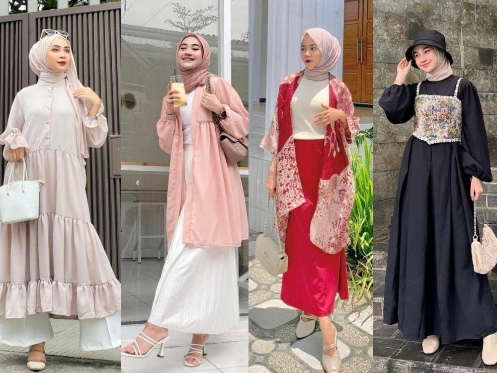 Inspirasi daily outfit cocok buat lebaran (Instagram.com)