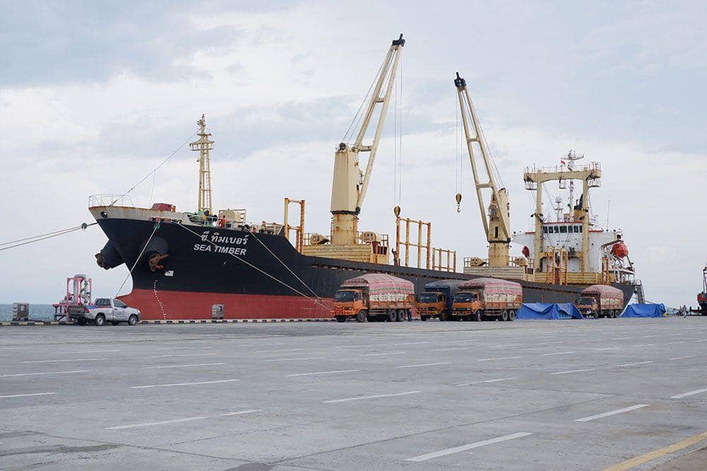 Pelabuhan Kuala Tanjung di Kabupaten Batubara, Sumut (Dok. IDN Times)