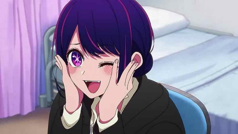 Hoshino Ai di anime Oshi No Ko (dok. Doga Kobo/Oshi No Ko)