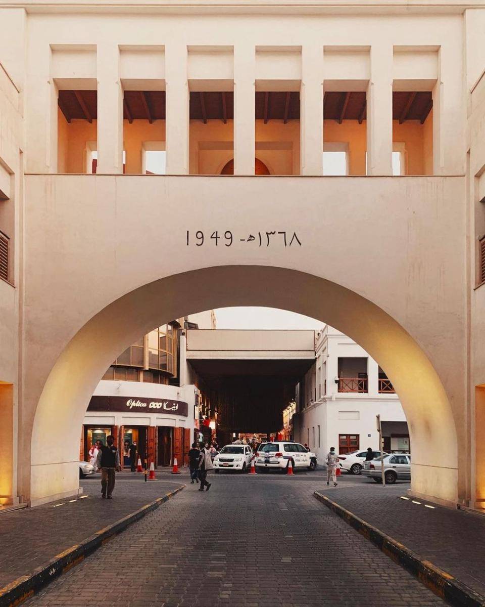 Potret Bab Al Bahrain (instagram.com/theobaf)