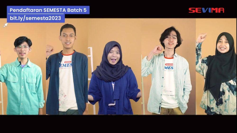 Potret Ilustrasi Penerima Beasiswa SEVIMA (dok. SEVIMA)