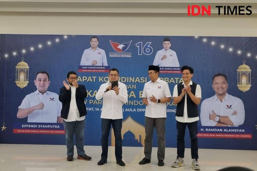 Peluncuran Aplikasi Poling Terbuka Partai Perindo (IDN Times/Ilman Nafi'an)
