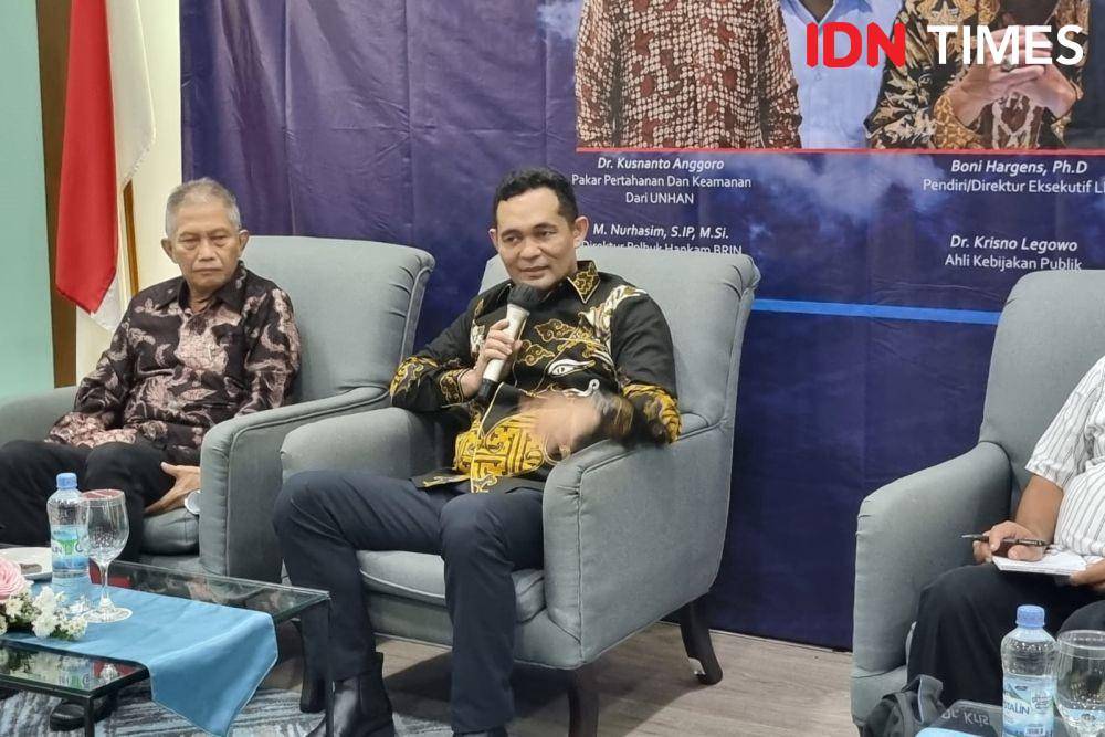 Diskusi milenial Papua terhadap Pemerintah Presiden Jokowi (IDN Times/Ilman Nafi'an)