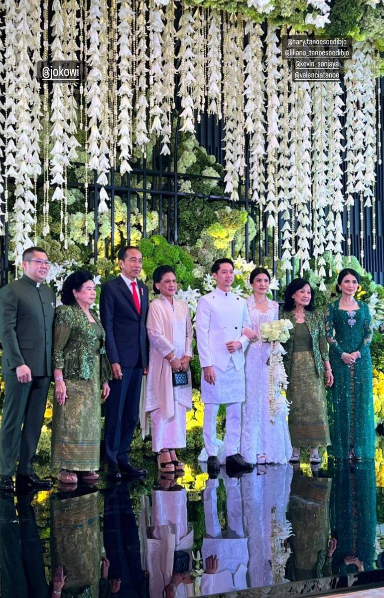 Kevin Sanjaya dan Valencia Tanoe menikah secara hukum (Instagram.com/angelatanoesoedibjo)