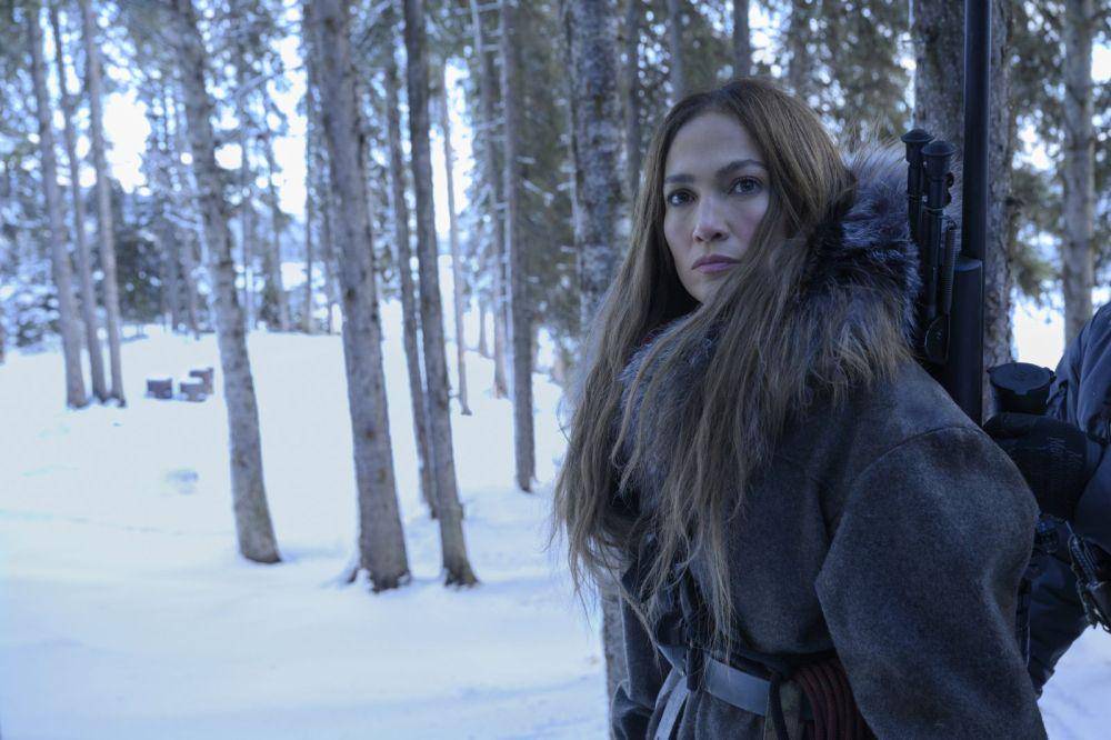 Jennifer Lopez dalam film The Mother (dok. Netflix/The Mother)