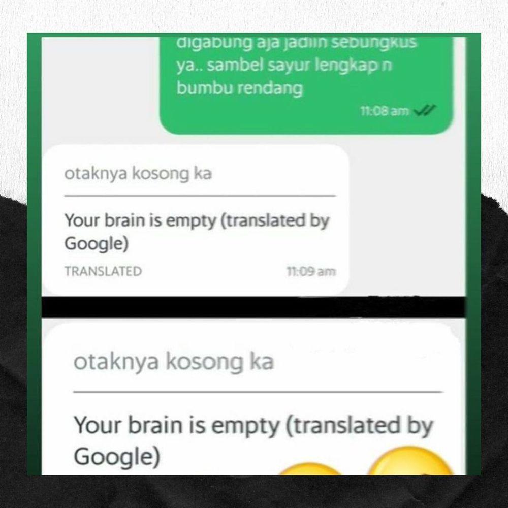 9 Chat Ojol dengan Customer yang Ambigu, Ngakak Abis!