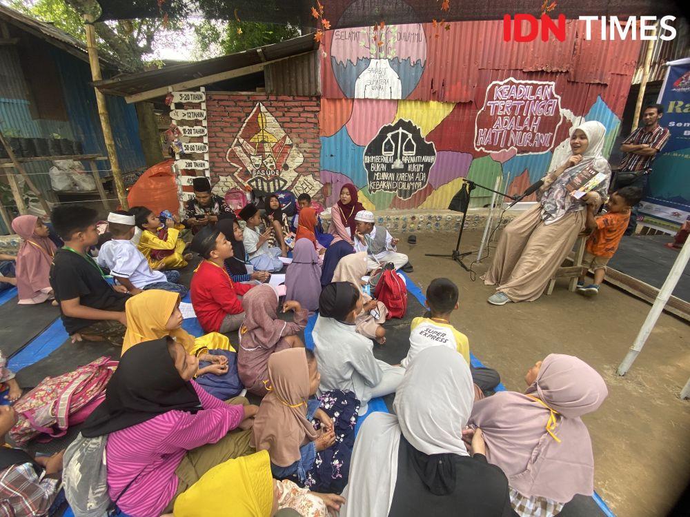 Keseruan Sanggar Sungai Deli Belajar dan Ibadah di Ramadan Camp
