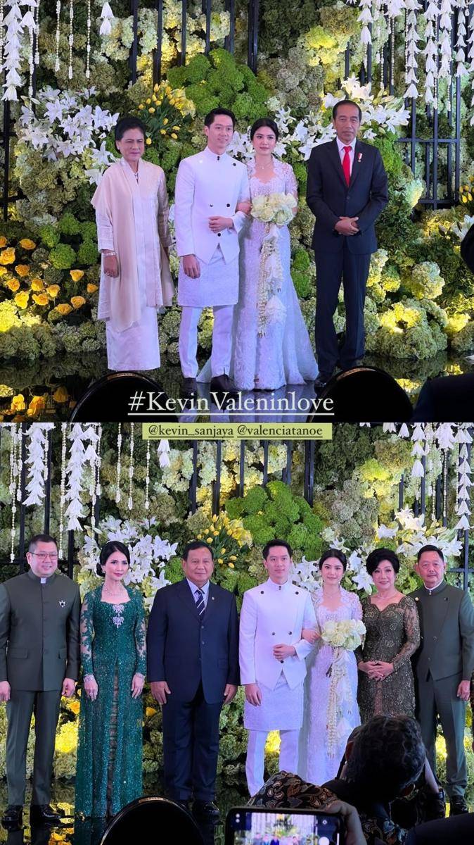 Pernikahan Kevin Sanjaya dan Valencia Tanoe (instagram.com/highendmagazine)