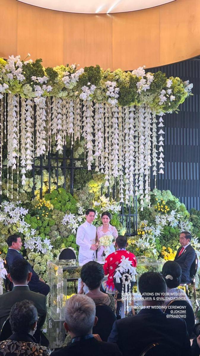 Pernikahan Kevin Sanjaya dan Valencia Tanoe (instagram.com/highendmagazine)