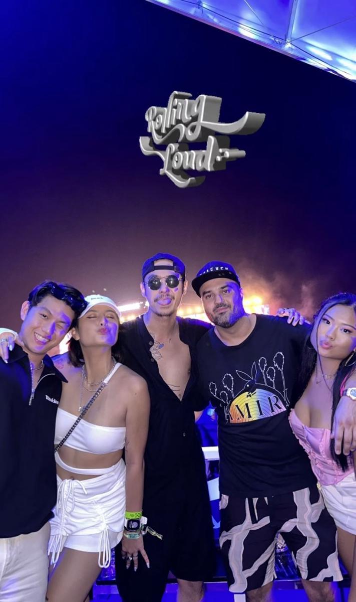 Karin Novilda dan Jonathan Alden nonton konser di Thailand (instagram.com/narinkovilda)