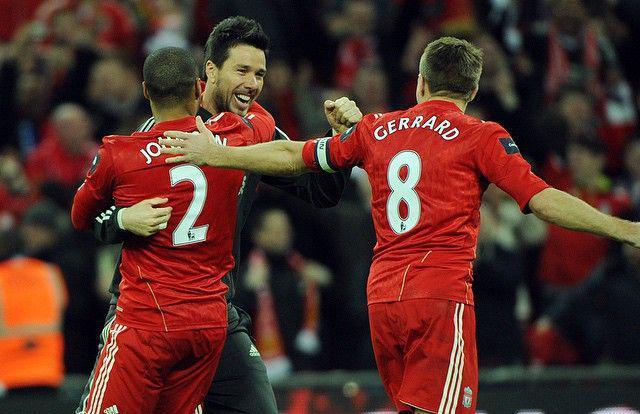 Alexander Doni bersama Glen Johnson dan Steven Gerrard (instagram.com/alexanderdoni32)