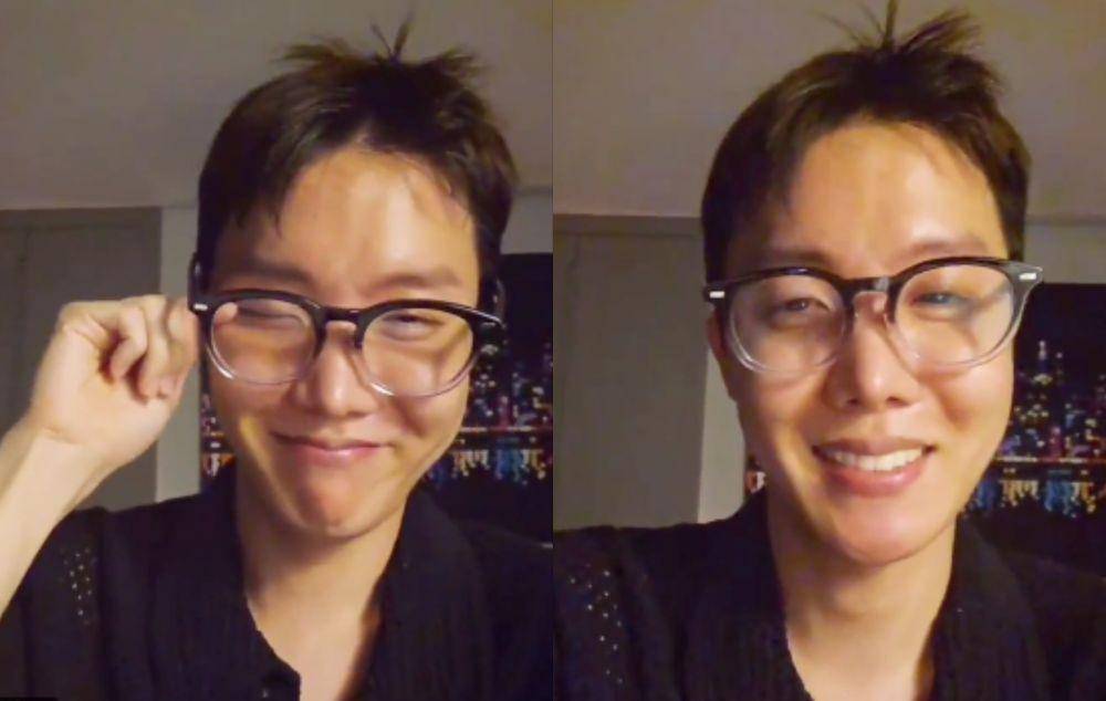 J-Hope BTS live di weverse sebelum wamil (twitter.com/@briller_613)