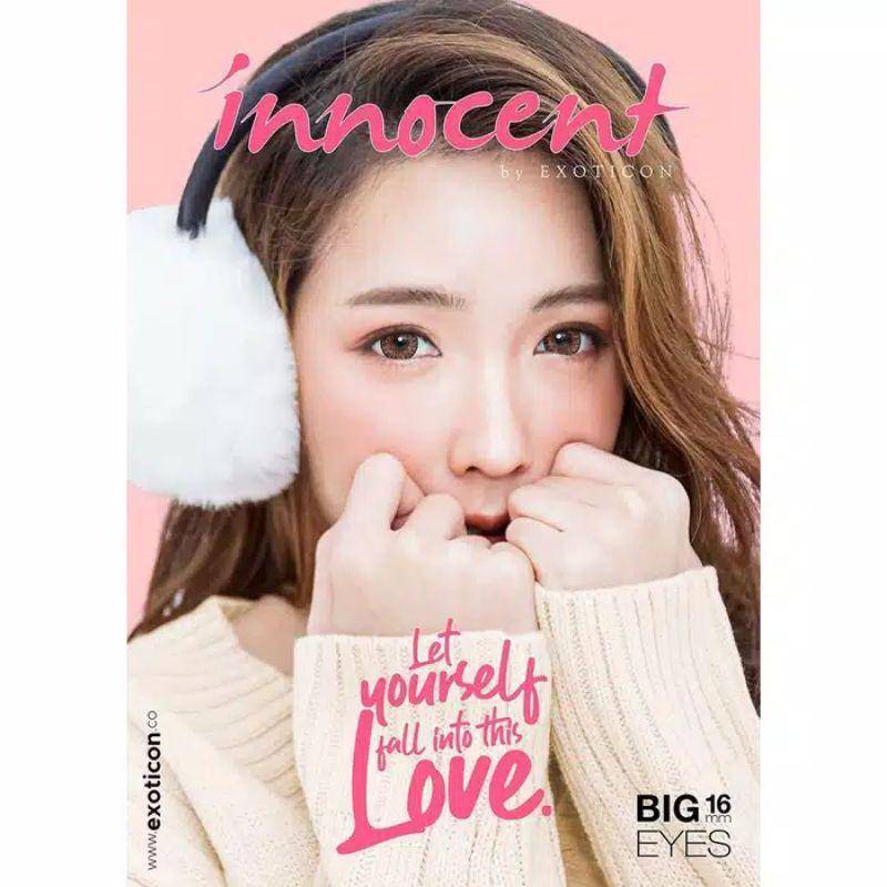 Softlens Innocent. (dok. Shopee/mahkotasoftlens)