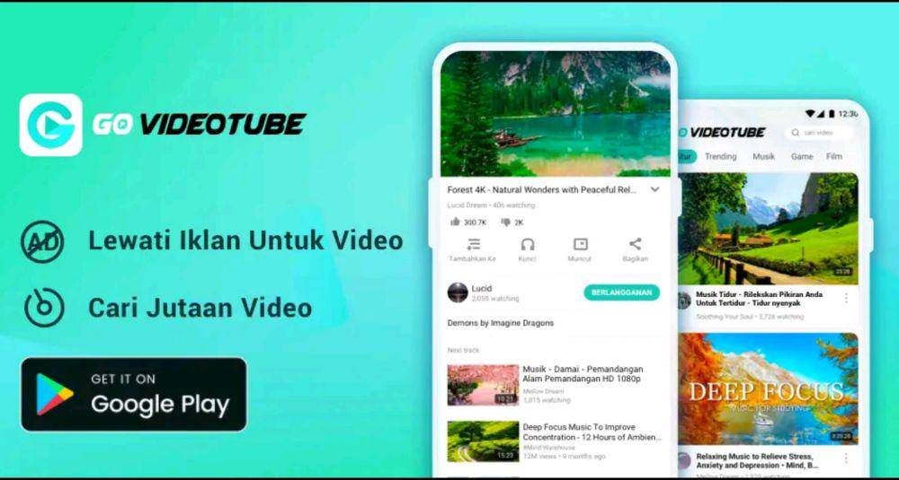 potret aplikasi Go VideoTube (dok. Surgatawa/Go VideoTube)