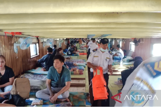 Persiapan Mudik, Dishub Samarinda Periksa Kapal Angkutan Sungai