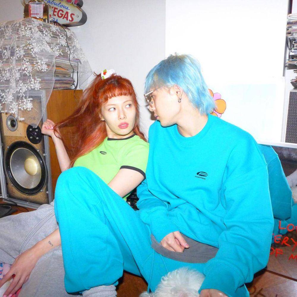 potret DAWN dan HyunA (instagram.com/hyojong_1994)
