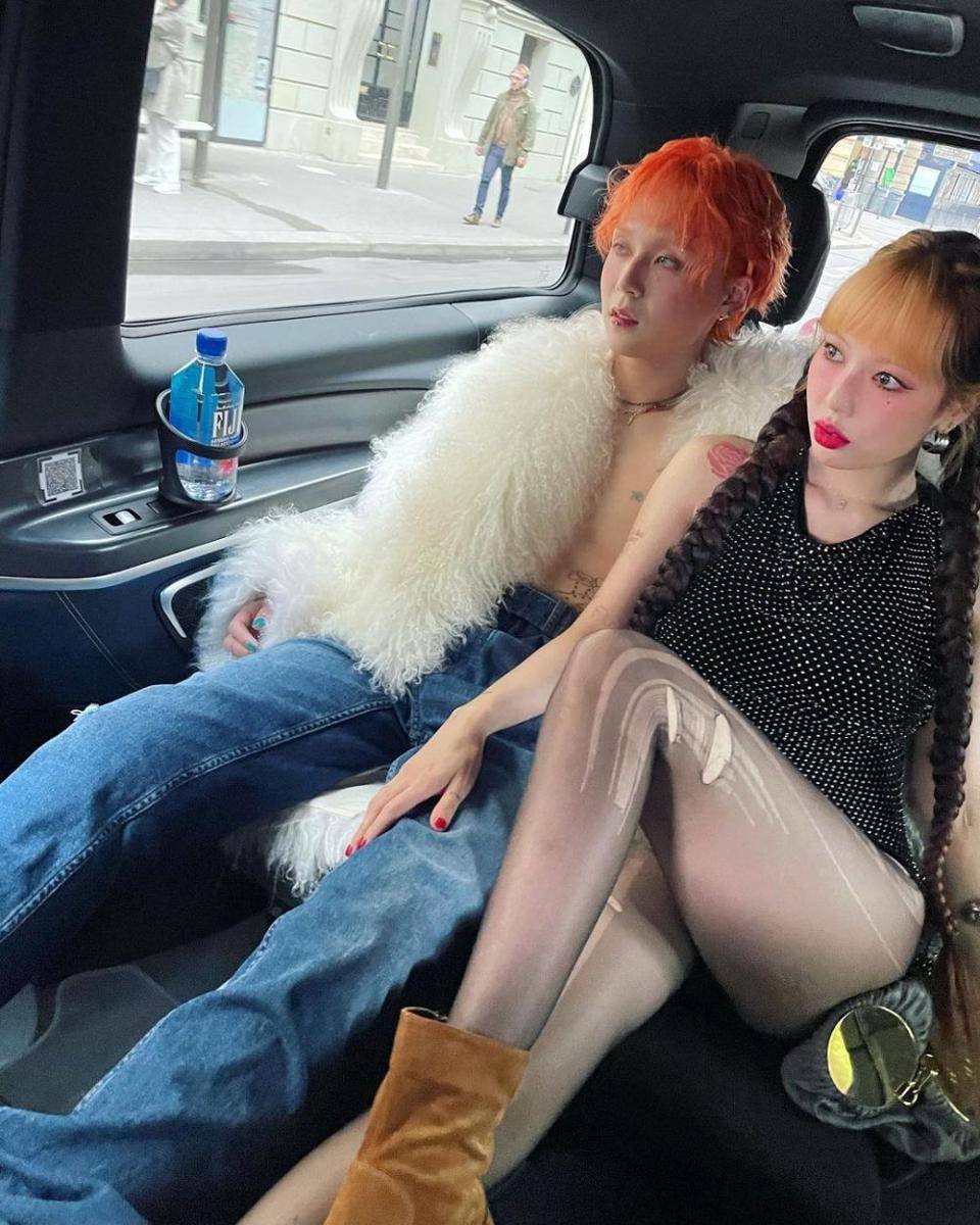 potret DAWN dan HyunA (instagram.com/hyojong_1994)