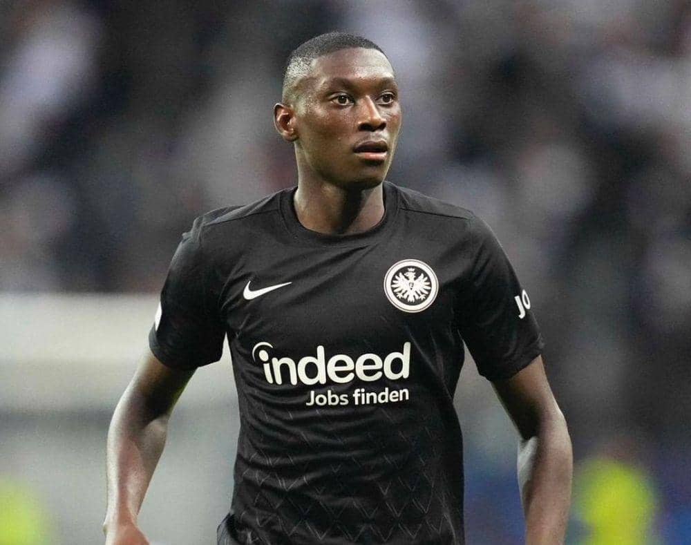 Randal Kolo Muani ketika membela Eintracht Frankfurt. (instagram.com/r_kolomuani)