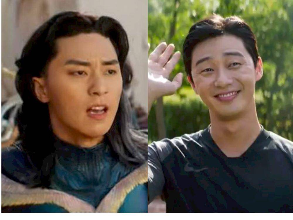 potret Park Seo Joon di film The Marvels vs. film Dream (dok. The Walt Disney Studios Motion Pictures | dok. Megabox Plus M)