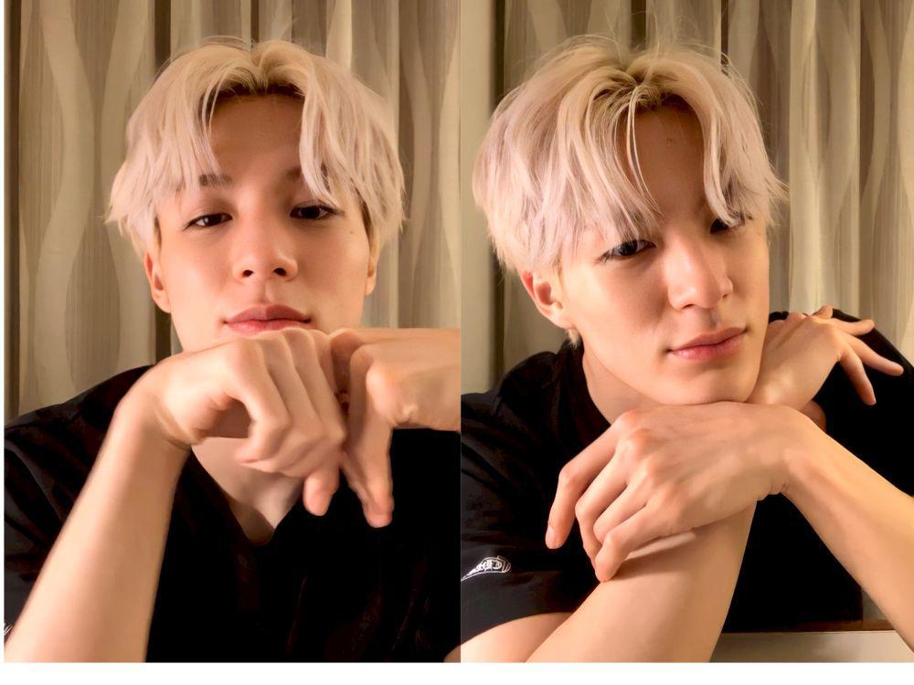 potret Jeno saat live di Instagram (instagram.com/nct_dream)
