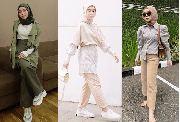 9 Outfit Nuansa Earth Tone ala Lesti Kejora, Tampil Simpel dan Kalem!